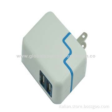 1A/2.1A Wall Charger for iPhone iPad